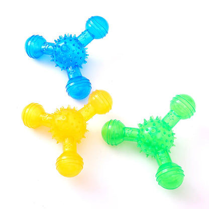 Dog's Three Legged Silicone Toy