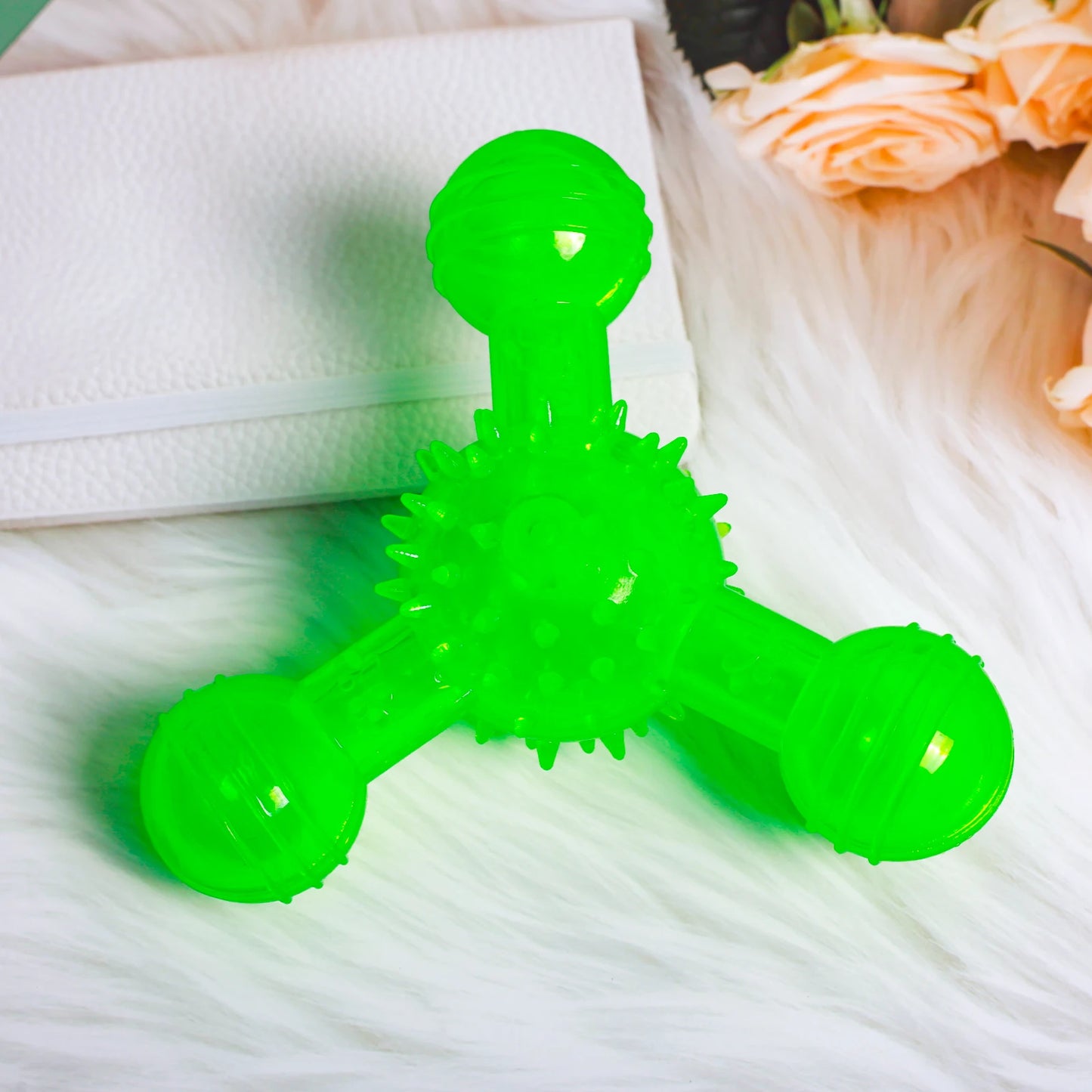 Dog's Three Legged Silicone Toy